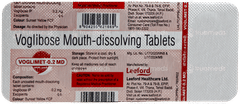 Voglimet 0.2 Md Tablet 10 Voglimet 0.2 Md Tablet 10